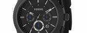 Fossil Watches for Men Black Chronograph