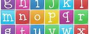 Free Alphabet Letters A to Z