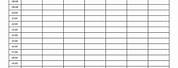 Free Blank Revision Timetable