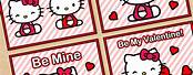 Free Printable Hello Kitty Valentine's