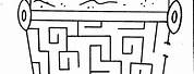Free Printable Mazes Coloring Pages