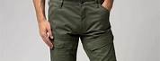 Front Pocket Slim Cargo Pants