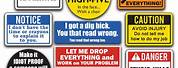 Funny Hard Hat Stickers Decals