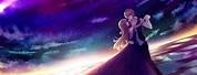 Galaxy Anime Love Wallpaper