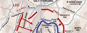 Gettysburg PA Civil War Map