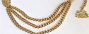 Gold Chain Belt 90s Fashion
