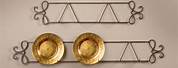 Gold Plated Plate Wall Hangers