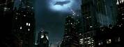 Gotham City with Bat Signal