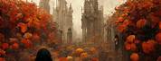 Gothic Autumn Phone Wallpaper