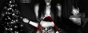 Gothic Christmas Girl Wallpaper