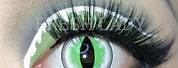 Green Cat Eye Contact Lenses