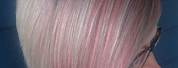 Grey Hair with Pink Highlights