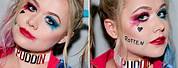 Harley Quinn Eye Makeup