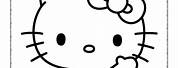 Hello Kitty Dog Coloring Pages