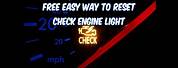 How to Reset Check Engine Light