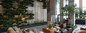 Indoor Vertical Garden Hotel Lobby