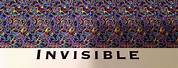 Invisible Man Magic Eye Poster
