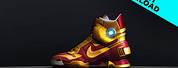 Iron Man Shoes Cut Out