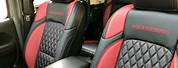 Jeep Wrangler Red Leather Seats