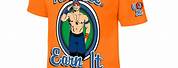John Cena Orange Respect Ern It Shirt