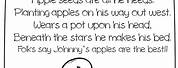 Johnny Appleseed Activity Pages