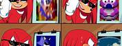 Knuckles This Is Fine Meme