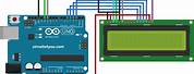 LCD Serial Arduino Pinout