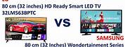 LG 32 Inch Smart TV vs Samsung