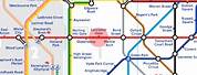 Lancaster Gate Tube Station Map