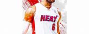 LeBron James Miami Heat Poster