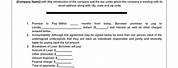Loan with Interest Rate Agreement Template Free