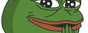 Meme Pepe Frog Smile
