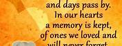 Memories of Loved Ones Quotes