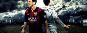 Messi and Ronaldo Wallpaper 1366X768