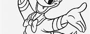 Mickey Mouse and Donald Duck Coloring Pages