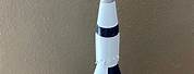 Miniature Replica of the Saturn 5 Rocket