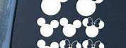 Minnie Mouse Family Car Decal