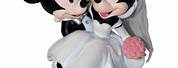 Minnie Mouse Wedding Cake Toppers
