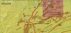 Monument Valley Arizona Map