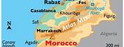 Morocco Africa Map