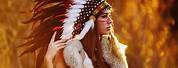 Native American Profile Portrait Photography
