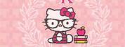 Nerd Hello Kitty Desktop Wallpaper