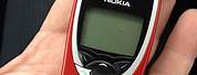 Nokia Red Cell Phone 8210