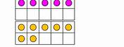 Numbers with Ten Frame From 1 to 15