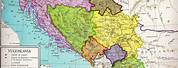 Old Map of Yugoslavia