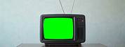 Old TV Green screen