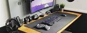 PC Gaming Desk Layout Setup