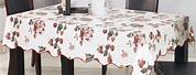 PVC Tablecloth Store Display