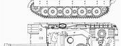 Panther Tank Side View Drawing