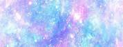Pastel Pink and Blue Gradient Galaxy